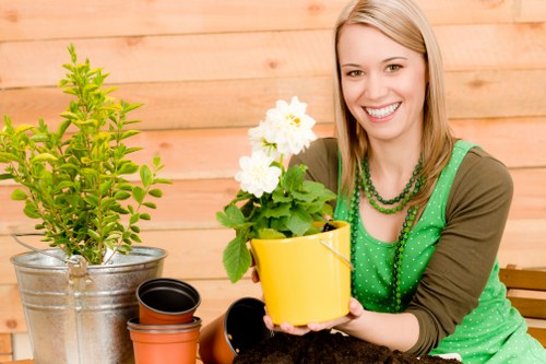 Insurance certificate and documentation for gardening services